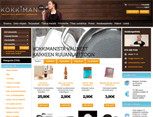 Tablet Screenshot of kokkiman.com